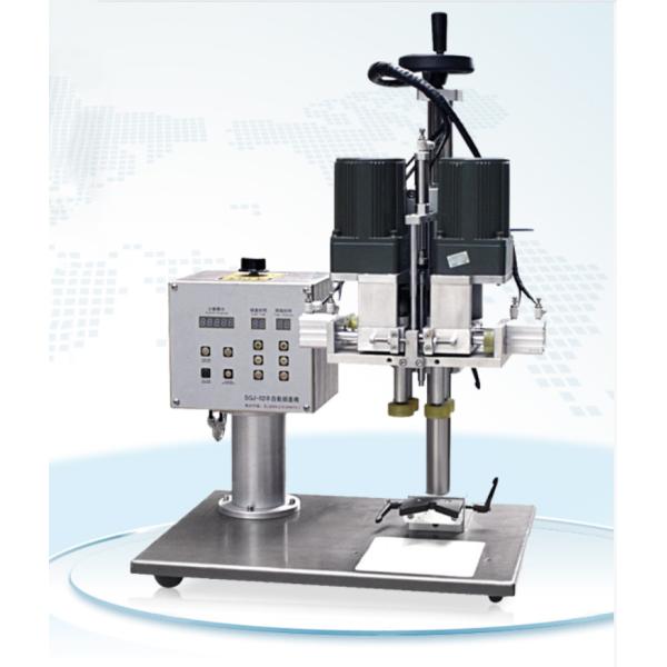 Desktop Large Caliber Small Plastic Bottle Capping Machine Semi Automatic