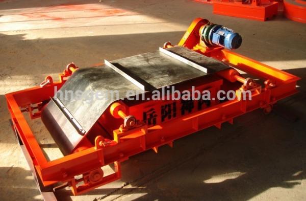 RCDD Overband Magnetic Separator , Magnetic Conveyor Roller Energy Saving