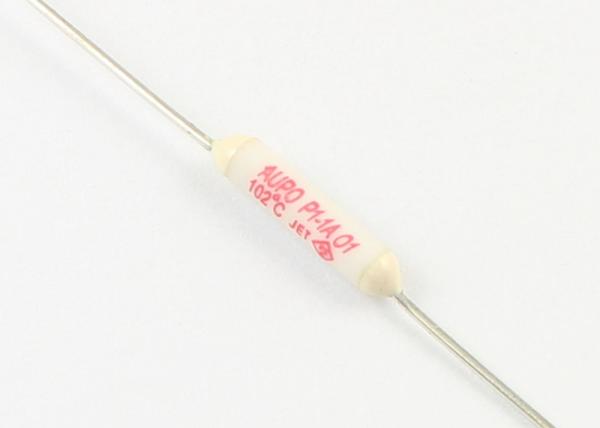 102 Degree Axial Thermal Cutoff Fuse Ceramic Housing With Low Internal Resistance