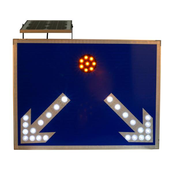 CE Solar Powered Street Signs