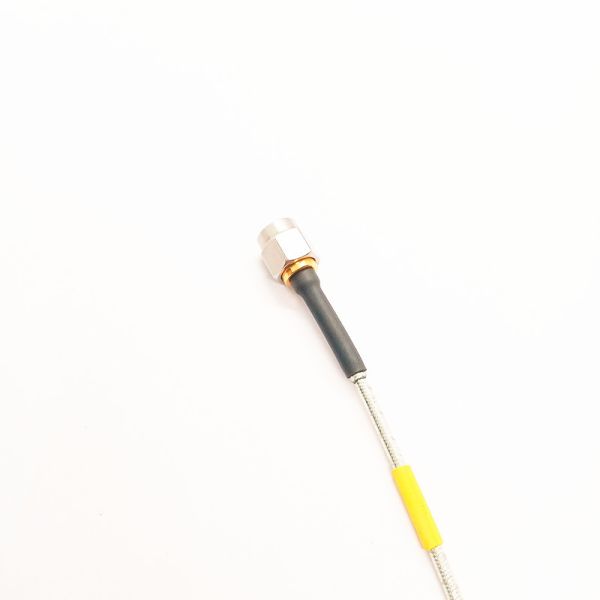 RF Cable Assembly SMA Male to Male with DC-18G Frequency Range Gold Plated Brass and Low VSWR ≤1.25
