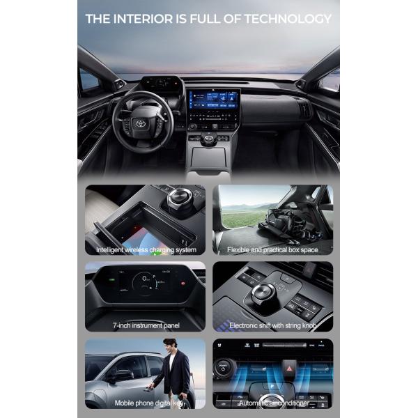 Toyota Bz4X Long Range Pro 615KM Electric City Car Crossover AWD 4X4 SUV