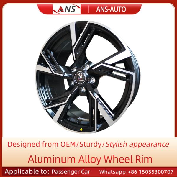 Black Aluminum Alloy Wheel Rim Forged Audi 19 Inch Wheels