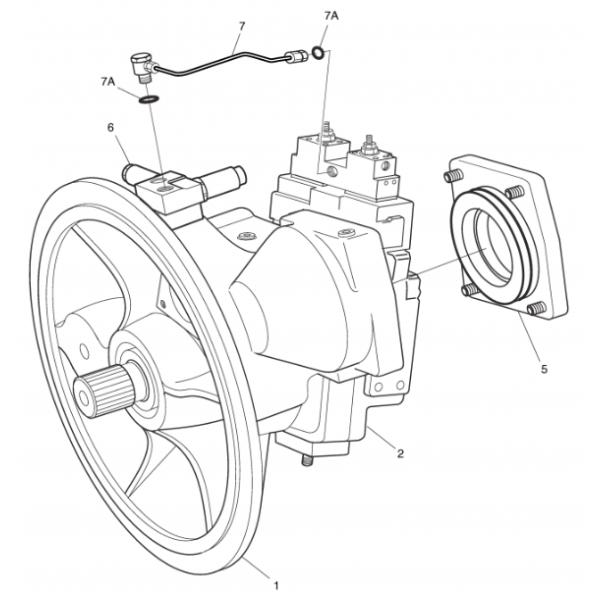 Excavator Main Pump 401-00369 02063899 401-00033 2401-9223 Hydraulic Pump For Doosan SOLAR 175LC SOLAR 170LC