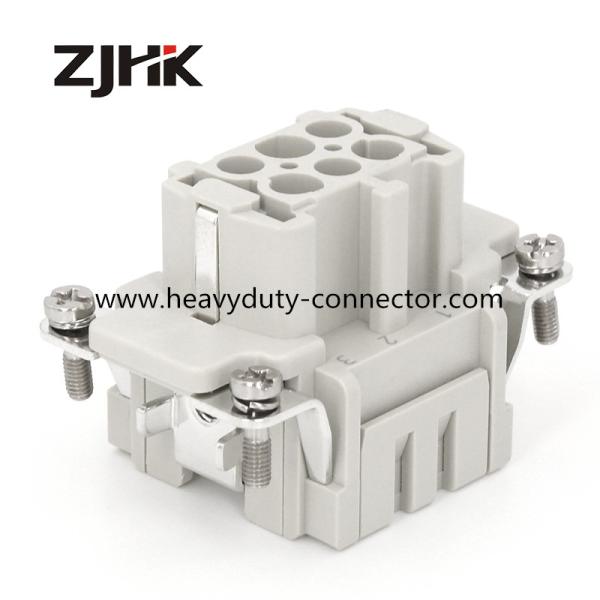 H6B Series Heavy Duty Connector Copper Alloy Silver Plated And Gold Plated