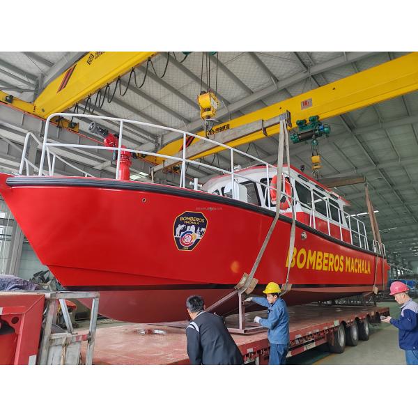 13.25M/43.47FT High Quality Aluminum Fire Boat