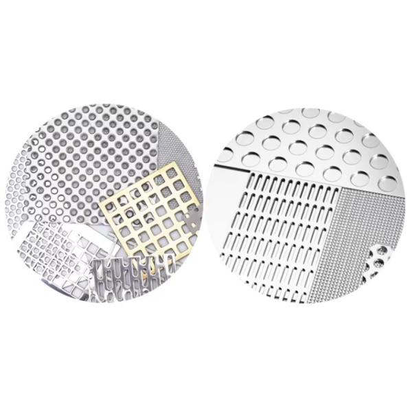 Low Carbon Steel Perforated Wire Mesh For Decoration Construction