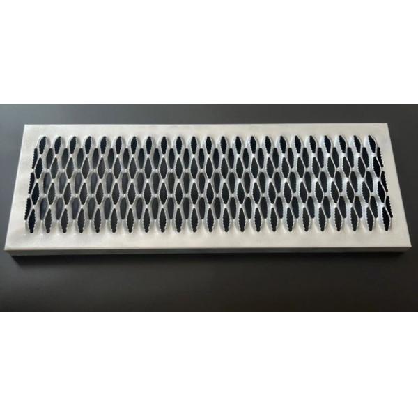 Diamond Grip Safety Grating - Aluminum Stainless Steel Galvanized