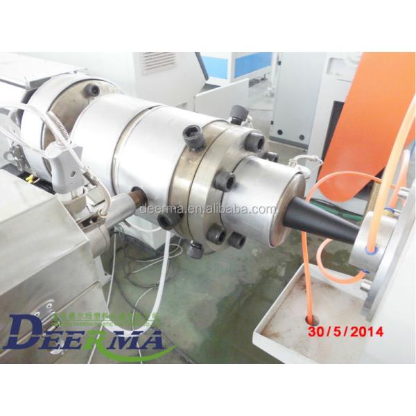 80kw PP Pipe Production Line 220V / 380V / 415V / 440V Plastic Pipe Extrusion Machine