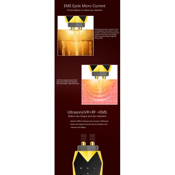 RF Radio Frequency Instrument Eye Massage Instrument Wrinkle Removal EMS Beauty Instrument