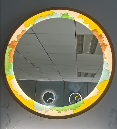 СИД цвета эмали антиквариата утюга бронзовое осветило зеркало с Demisting функцией 36W