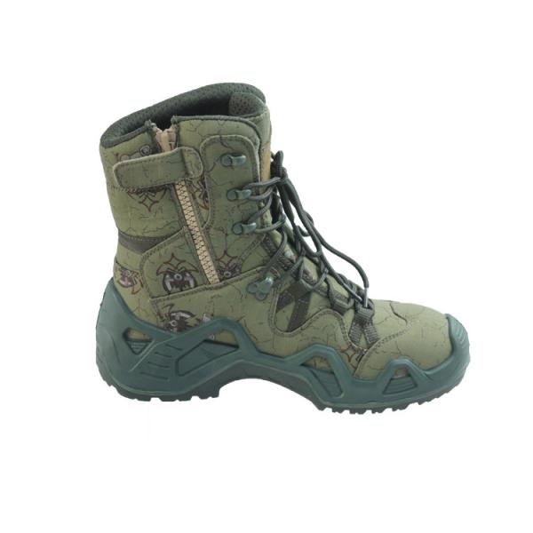 Shengjie Brand Wear-resisting Climbing Boots Green Comfort OEM Anti-slip Adventure Walk Soft Wear Outdoor Shoes