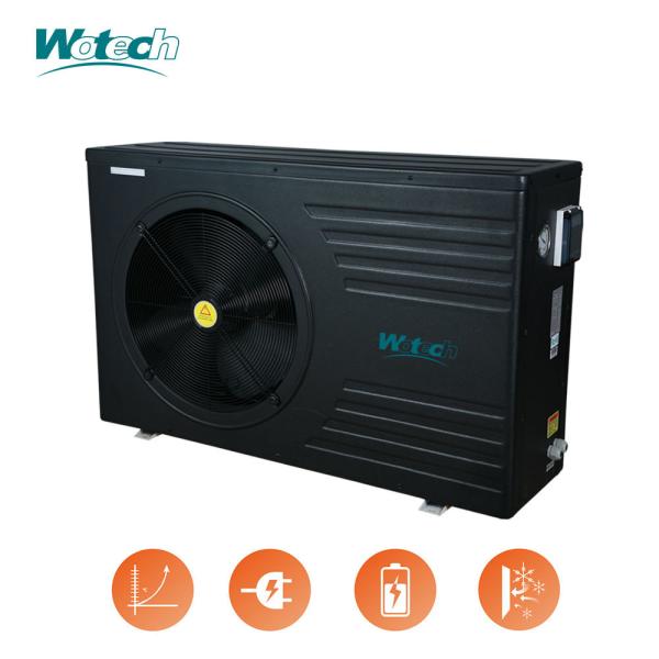 Hotel Swimming Pool 12.5kw Air-to-Water Heat Pump Unit R32 Refrirant and Plastic Housing