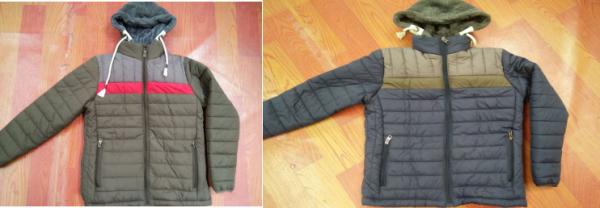 Junior Boy's  Coats, Children's Jacket, detachable hood, fur lining