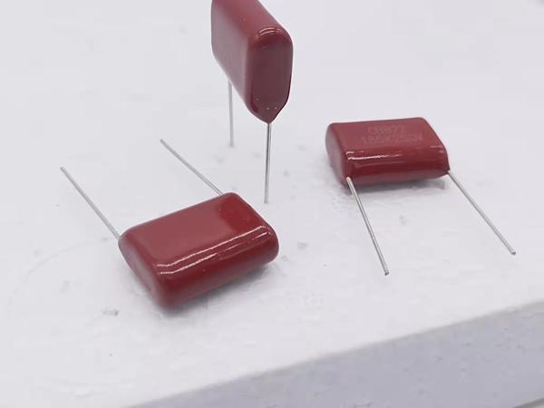CBB22 Red Metallised Polypropylene Capacitors , Anti Interference Capacitor Box Type