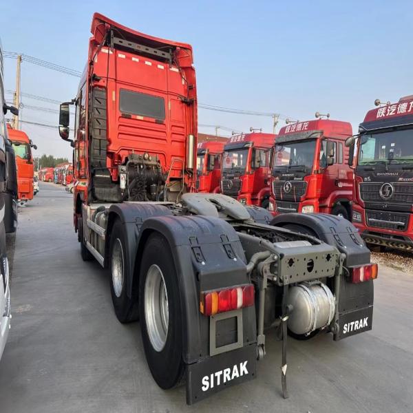430hp Used Tractor Trailer Sinotruk Howo C7H 10 Wheels diesel manual