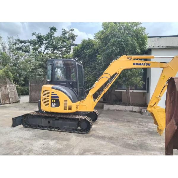 Utilisé Komatsu PC55MR 2 Mini Original Japon Énergétiquement efficace Hautes performances