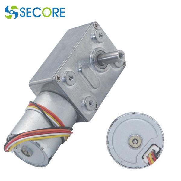 motor 12V 60rpm PWM sem escova da engrenagem de 4W Bldc com Hall Sensor