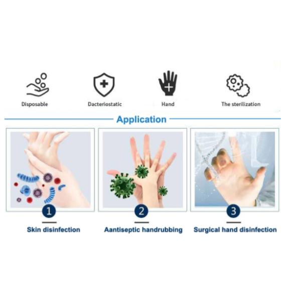 Hospital Grade Chemical Formula Antibacterial Hand Gel , Moisturizing Hand Sanitizer