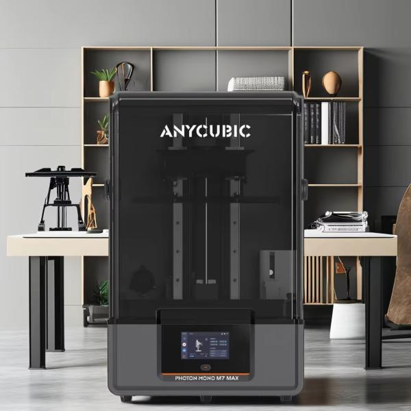Anycubic Photon Mono M7 Max 10.1 Inch 14K High-Precision Auto Resin Refill 0.1mm Layer LCD High Speed Large Size 3D Printer