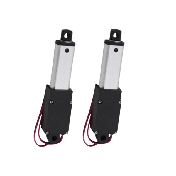 12V Mini Electric DC Linear Actuator 6N To 128N Force Custom Stroke 10-100mm