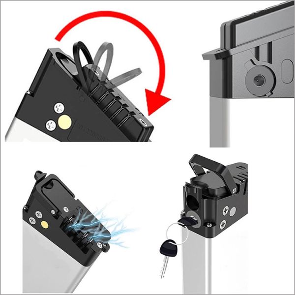 LiMn2O4 48v Electric Bicycle Battery 800 To 1000 Times OEM ODM