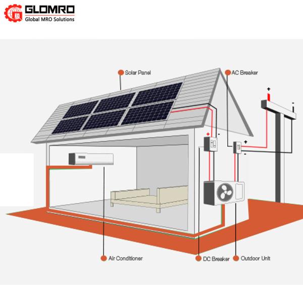 condicionador de ar do sistema da separação do híbrido de 12000Btu 18000Btu 24000Btu