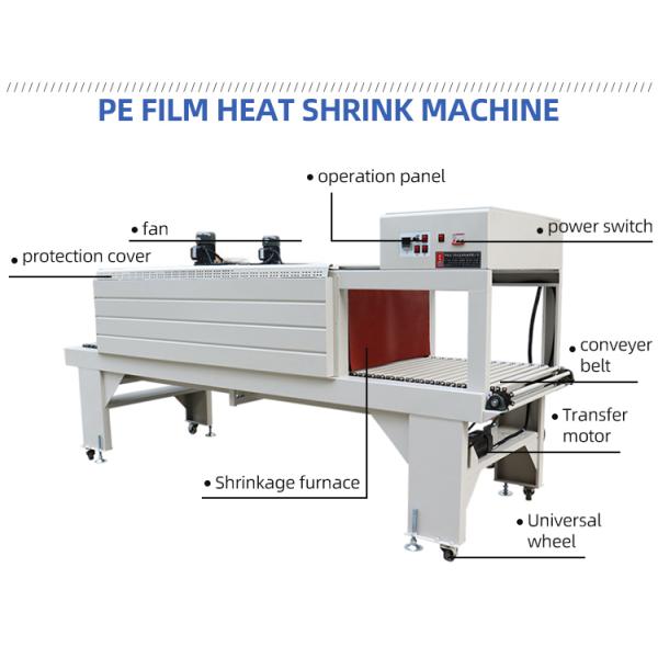 Full Automatic Multifunctional Bottle Sleeve Wrap Shrink Wrapping Machine for Beer Can
