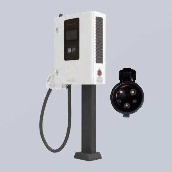 High Protection GB/T 30kW Fast DC EV Charger Station 4G Netcom QR Code