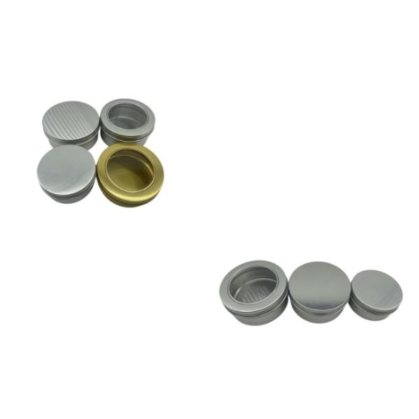 100ml Silver Open Window Recyclable Aluminum Tea Cans Packaging