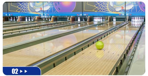 Duckpin Bowling Equipment for Social Bowling Alley Durable and Fashionable Style