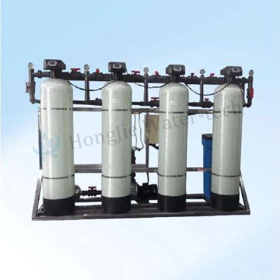 Unidad de ablandamiento y filtración de agua totalmente automática de 10 T/hora