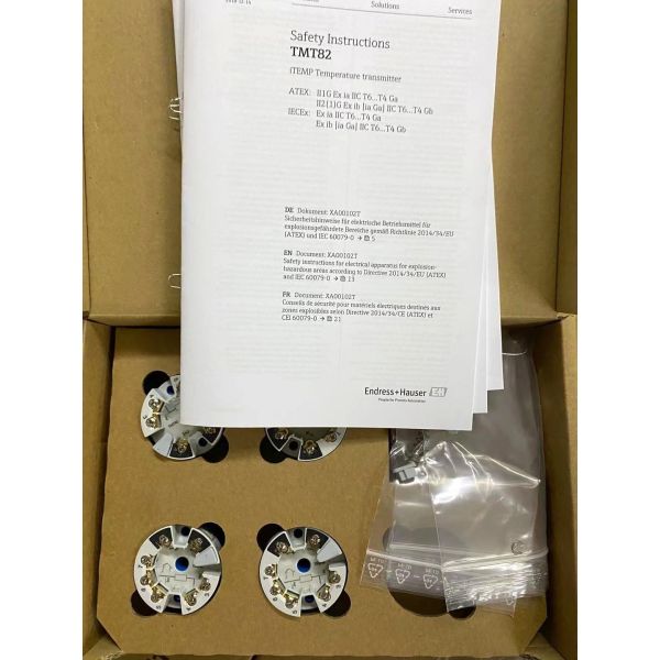 Endress+Hauser TMT82-C6D4101 | 2-Channel HART 7 Temperature Transmitter