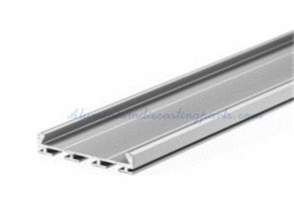 Powder Coating Finish Extruded Aluminum Profiles Led Light Bar