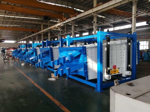 380V Mining Equipment Square Vibrating Screen with 4 Deck Vibrating Screen