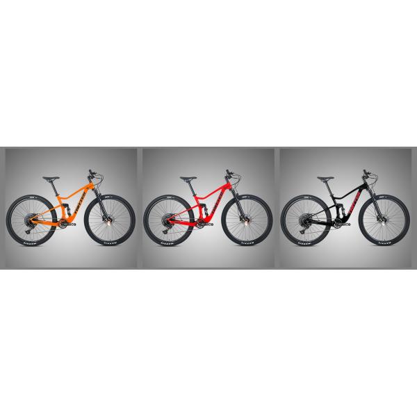 Carbbon Fiber 12S Dual Suspension MTB With Rockshox Rear Shox