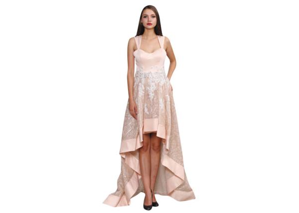 Slip Dress Sweetheart European Style Evening Dresses High Low Style Color Optional