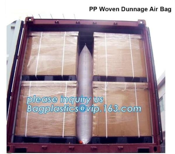 Custom kraft paper bags designer paper container dunnage air bag, pillow packing bag dunnage air bag for container, Kraf
