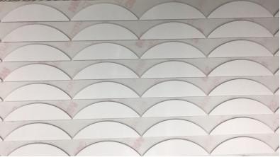 Na Modified PTFE Film Tape Products Thickness 0.6mm PTFE Die Cutting