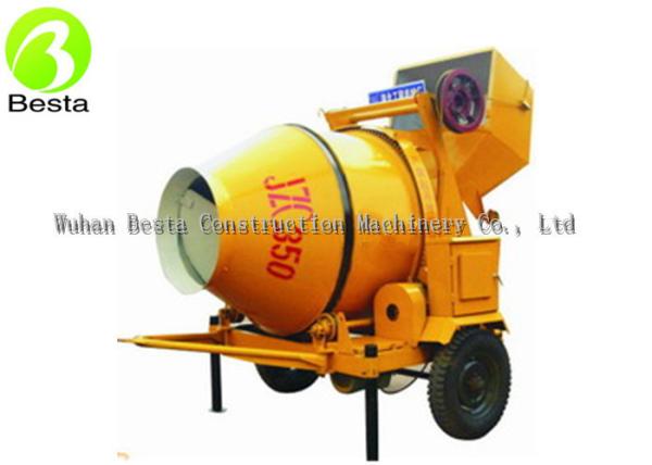 350L Electric Concrete Mixer , Electric Cement Mixer JZC350 380V Triple Phase