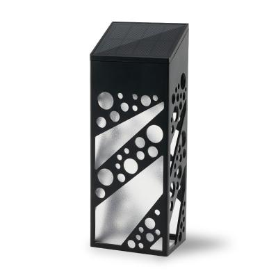 A calha solar do PC solar impermeável do ABS de Light 1200mAh da cerca IP65 conduziu luzes