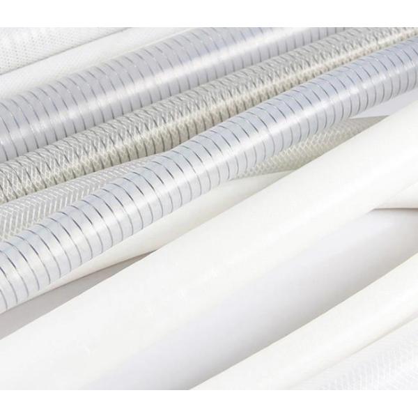 Heat Resistant 6m/Roll OD112mm Transparent Silicone Tubing 4 Inch Food Grade Pipe