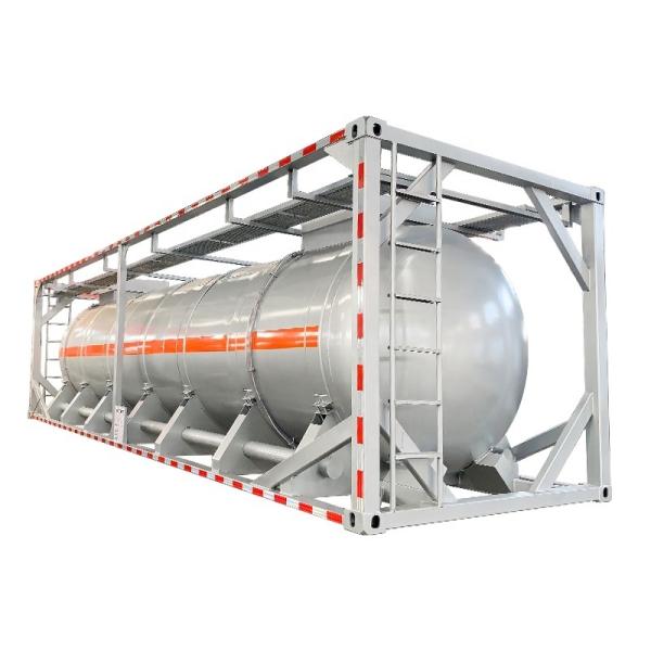 Aluminum Alloy ISO Tank Container Capacity 28000 Liters 30FT Transport Tank Container