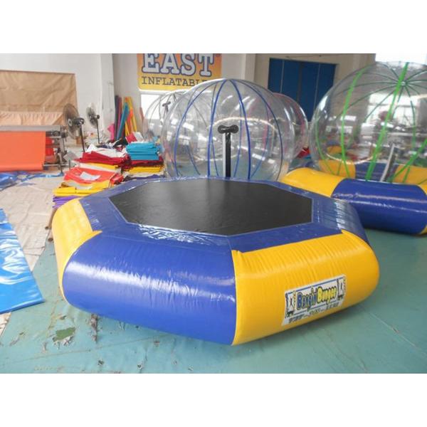 Customized Inflatable Water Park inflatable sea trampoline Digital Printing