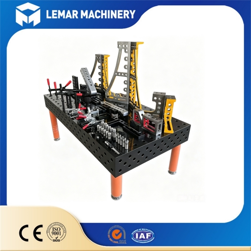 Modular Nitrided Positioning D28 Welding Table For Metal Fabrication Shops