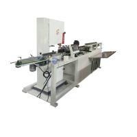 100 cortes/min Band Saw Máquina de corte de papel higiénico en rollo totalmente automática