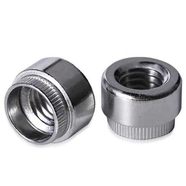 Stainless Steel Self Clinching Flare In Nuts For Sheet Metal Fasteners