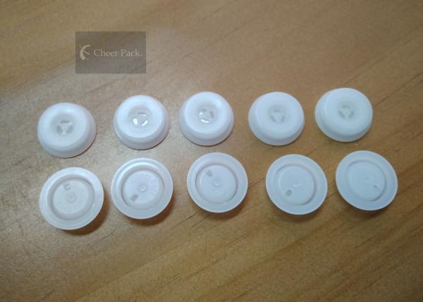Material de desgaseificação do PE do produto comestível de sacos de café da válvula da maneira do costume um, tamanho de 23*4mm