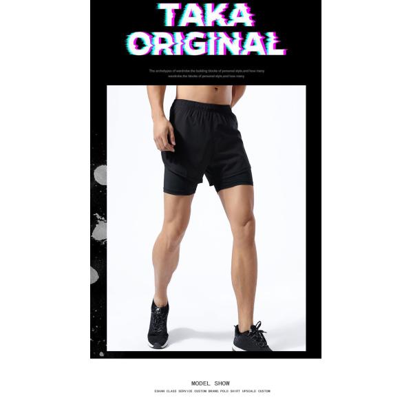 спортзал атлетической одежды прочных людей 90% полиэстер призонный замыкает накоротко с подкладкой