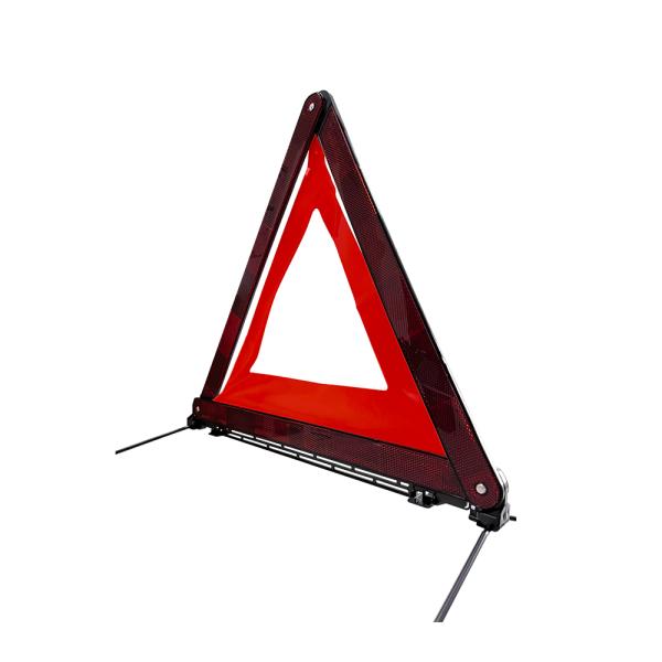 E-MARK Red Emergency Traffic Safety Sign Warning Triangle Road Pole for Car